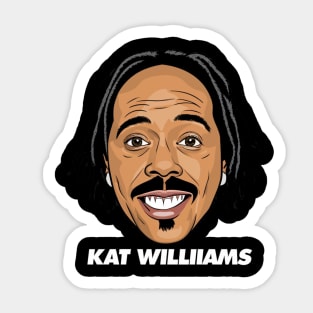 Katt Williams Funny Face Sticker